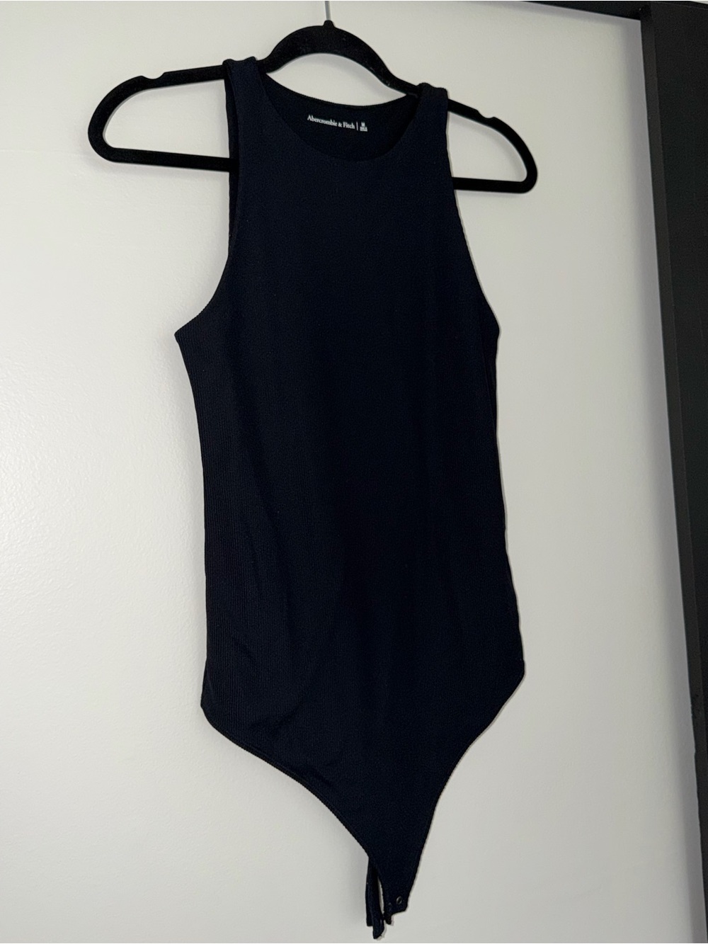 Abercrombie high neck ribbed tank top bodysuit